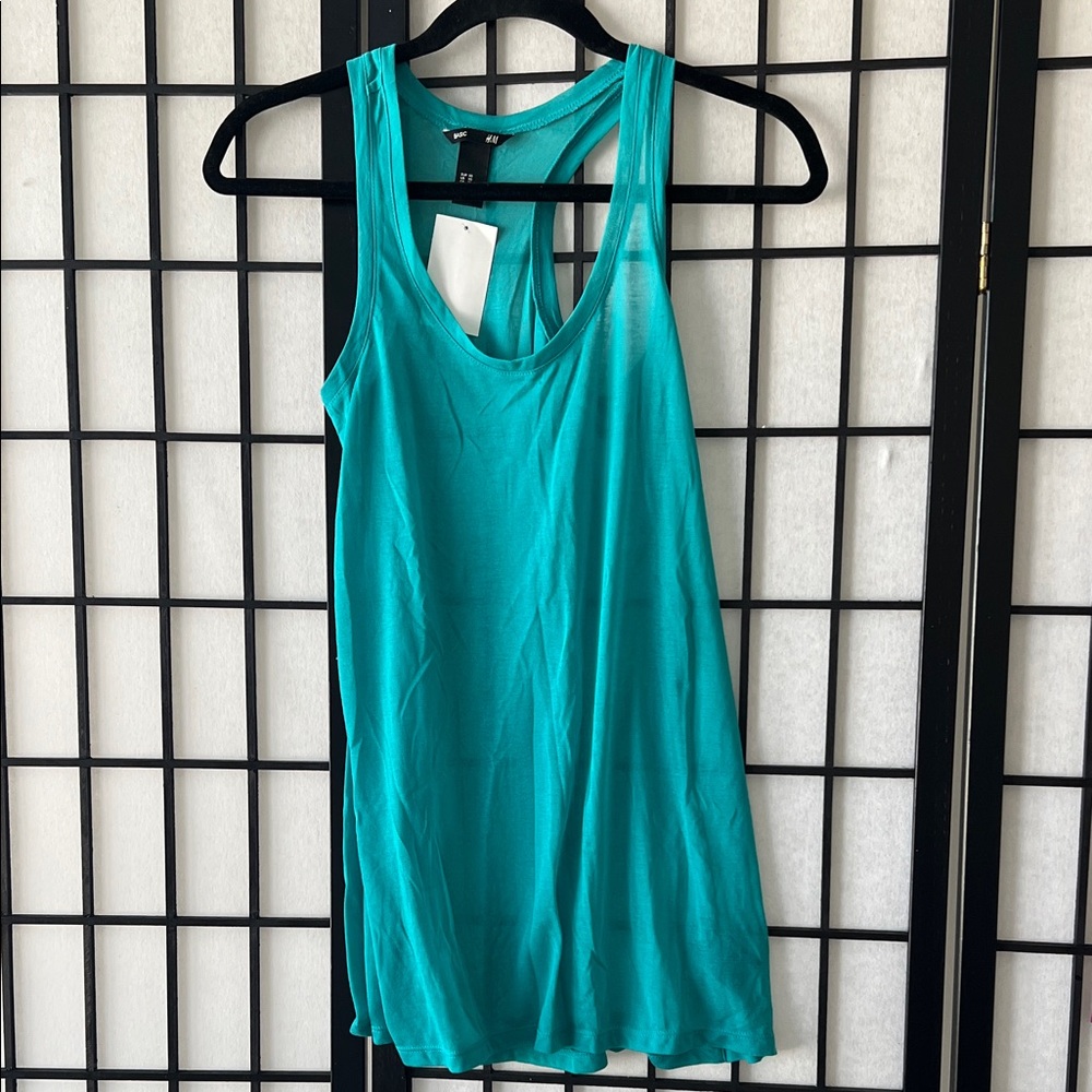H&M Turquoise Tank Top